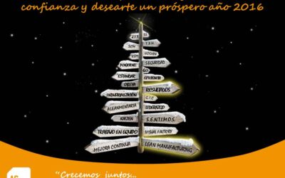 FELIZ NAVIDAD Y PRÓSPERO AÑO 2016