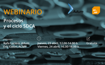 WEBINAR | Procesos y el ciclo SDCA | 23 y 24 abril 2020