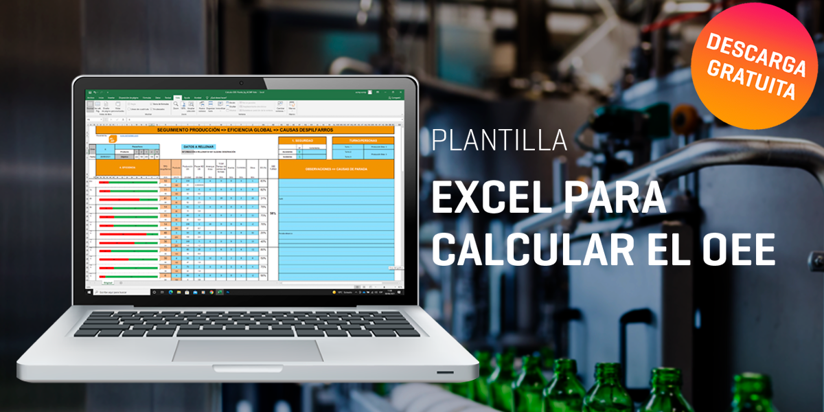 DESCARGA GRATIS! Plantilla para calcular el OEE