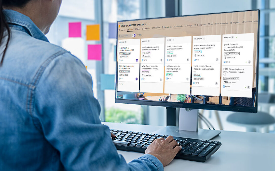 Kanban digital en la industria: cómo gestionar el trabajo de forma visual y eficiente